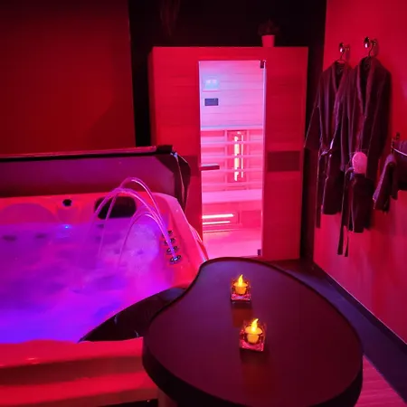Spacieux Avec Jacuzzi Sauna Billard Privatif En Couple En Famille Ou Entre Amis Apartment Neufchatel-Hardelot